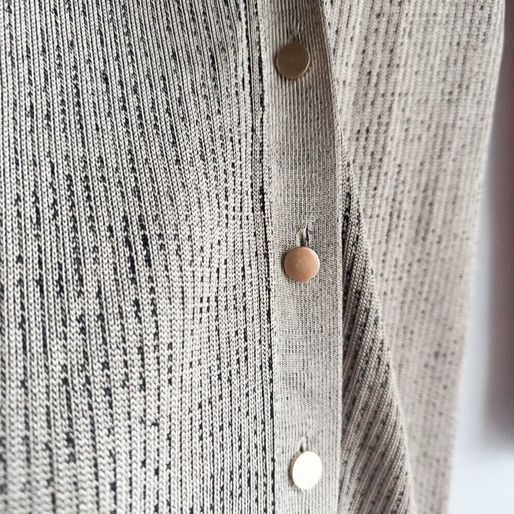 L'AGENCE Millie Cardigan Beige S - Picture 4 of 8
